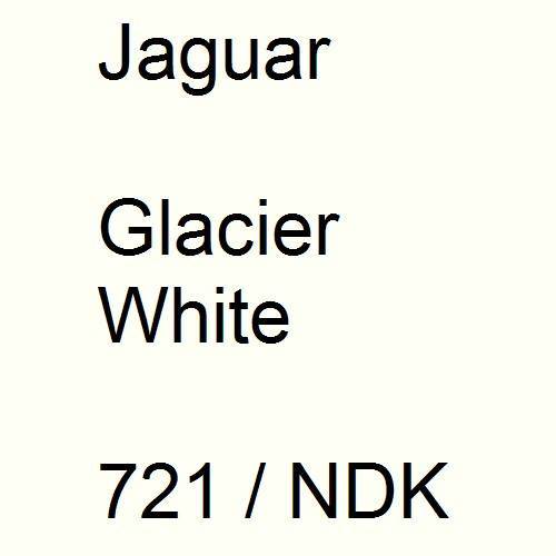 Jaguar, Glacier White, 721 / NDK.